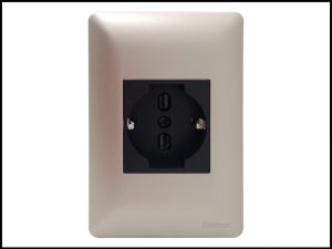 TOMA EMBUTIDO SCHUKO ELEKTRON ALPES CHA/NG 247993