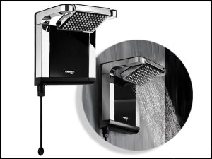 Ducha eléctrica Acqua Star Black-Cromo 6800 W