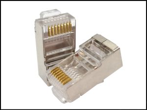 FICHA CRISTAL CH RJ45 CAT6 (100PZ)