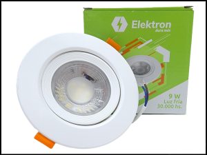 SPOT LED EK EMBUTIDO DIRECCION REDONDO 9W 6400K TMDLPR