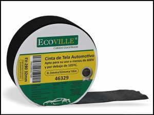 CINTA AISLADORA TELA PARA AUTO NG ECV 32X18MT