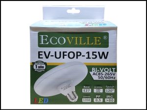 FOCO LED ECOVILLE UFOP 15W 6500K