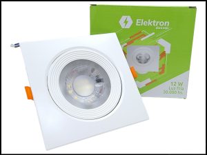 SPOT LED EK EMBUTIDO DIRECCION CUADRADA 12W 6400K TMDLPS
