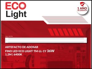 ARTEFACTO LED ADOSAR ECOLIGHT 36W 1.2MT 252794