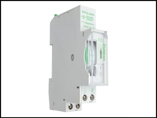INTERRUPTOR HORARIO MINI EK ANALOGICO CARRIL