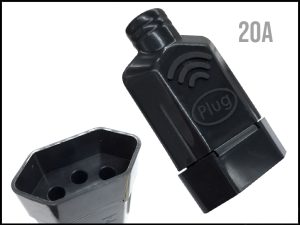 FICHA HEMBRA SCHUKO BRASIL 20A NEGRO