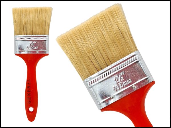 PINCEL GENERAL M/PL ROJO 2.1/2" EC11597