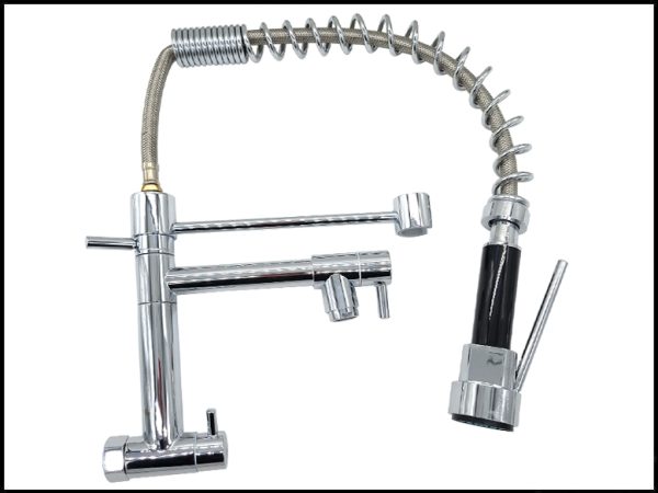 CANILLA P/PARED DOBLE GRIFO FLEX. CR EC30695