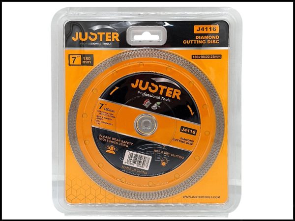 DISCO PORCELANATO JUSTER 180MM J4116