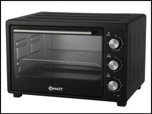HORNO ELECT. 36LT NEGRO 1500W MAST