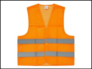 CHALECO SEGURIDAD 60GR CH NARANJA
