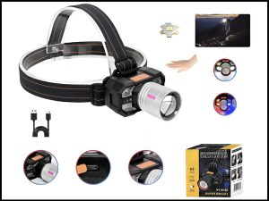 LINTERNA MINERO RECARB. C/USB EC22453