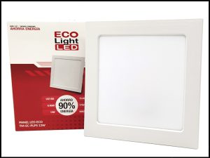 PANEL LED ECOLIGHT EMB CUA 12W 6400K PLPS