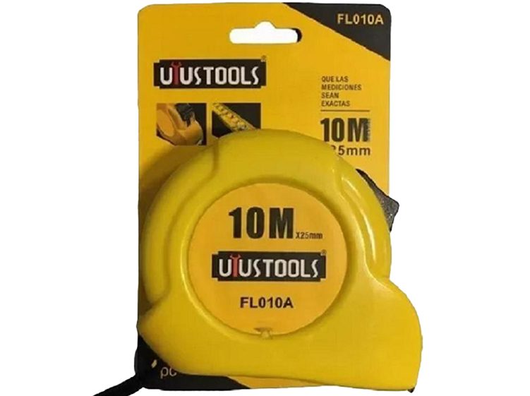 CINTA METRICA UYUS COL 10M 25MM FL010A