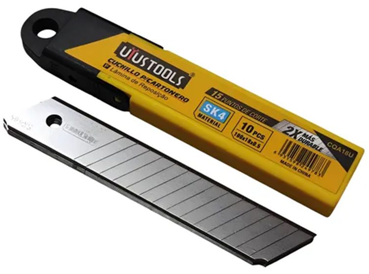 HOJA P/CUTTER 10PZA 18MM UYUS CQA18U