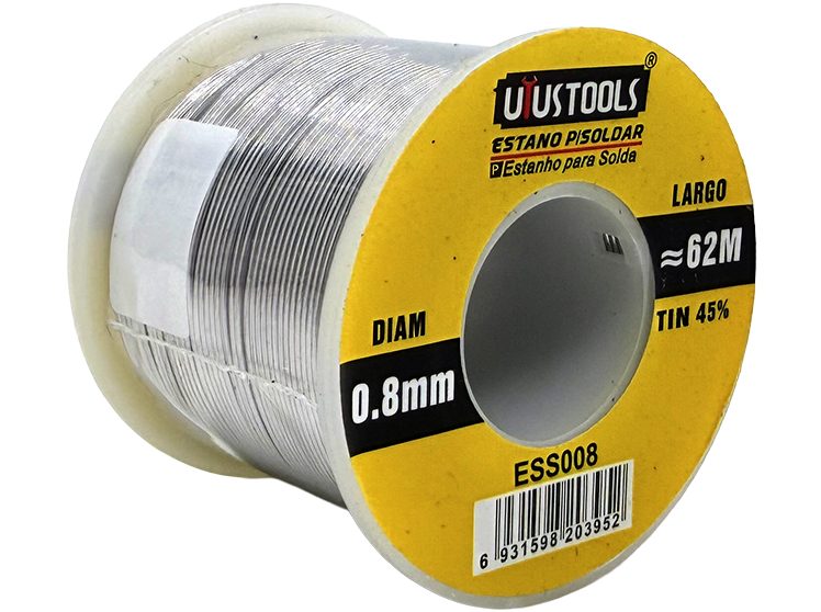 ESTAÑO P/SOLDAR UYUS 0.8MM 62M ESS008